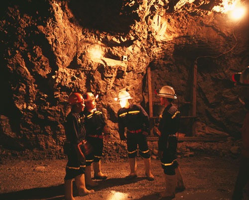 Underground Gold Mine at Pongkor