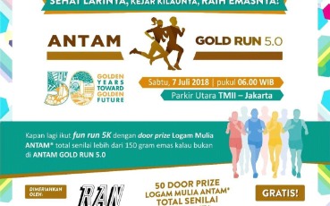 ANTAM to Hold, GOLD RUN 5.0 on Its Golden Anniversary