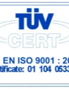 Certification of Quality Management System- ISO 9001:2015  (TUV Rheinland)
