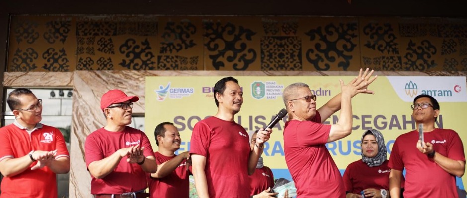 ANTAM Encourages the Public to Prevent Corona Virus in West Kalimantan