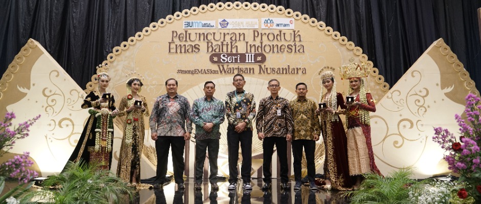 ANTAM Launches the Third Series of Indonesian Batik Gold Products