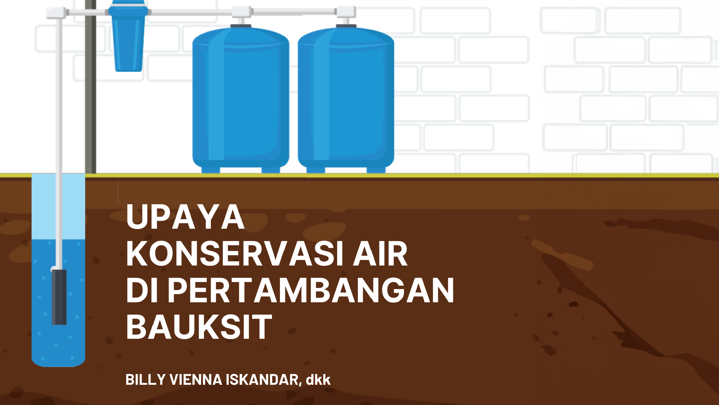 Upaya Konservasi Air di Pertambangan Bauksit