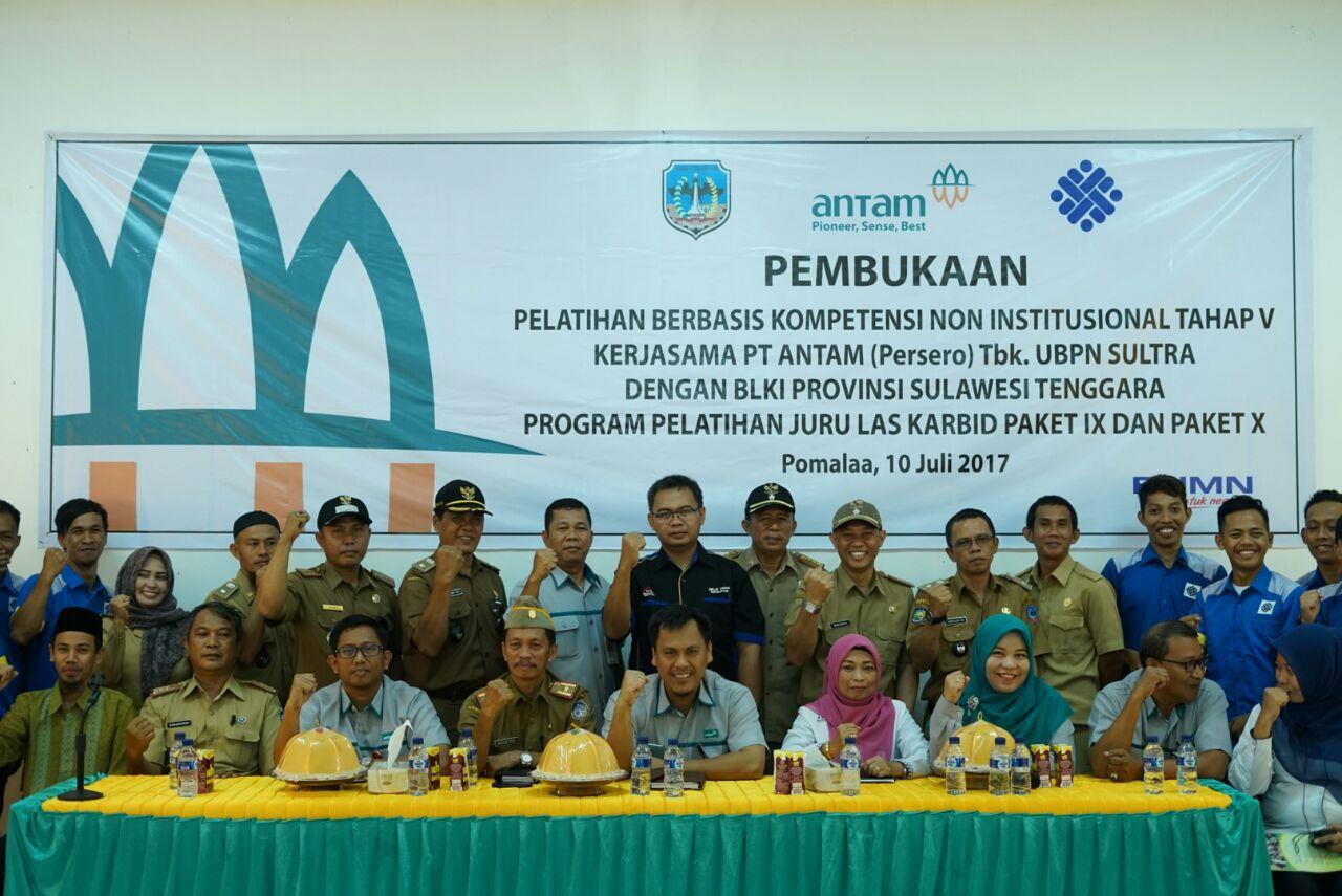 ANTAM Runs Education and Training CSR Program in Southeast  Sulawesi